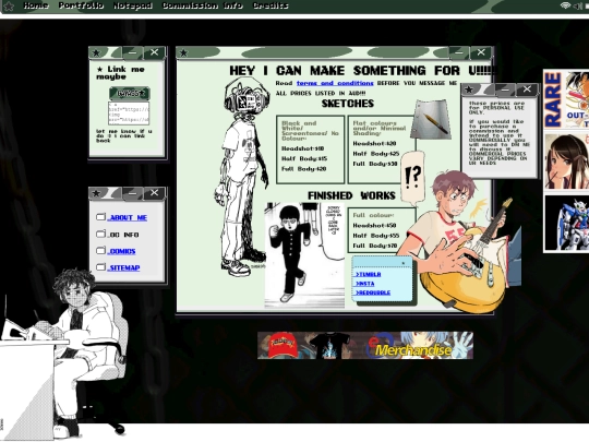 commissioninfo screenshot
