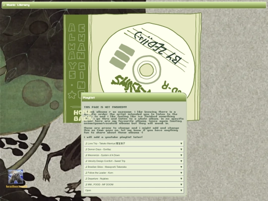 myfavouritealbums screenshot