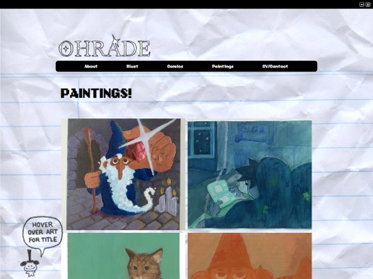paintings screenshot