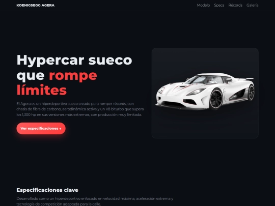 KoeniseggAgera screenshot