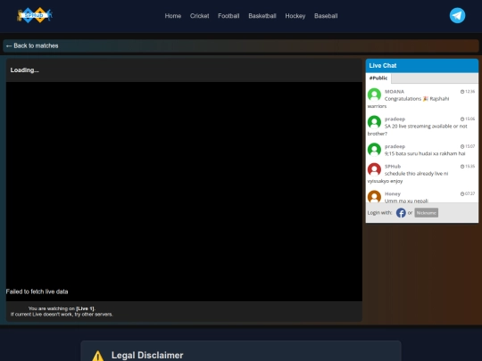 event screenshot