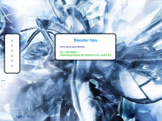 blender/tips screenshot