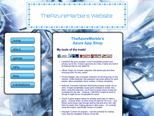 buttons screenshot