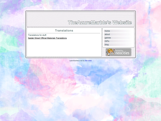 translations screenshot