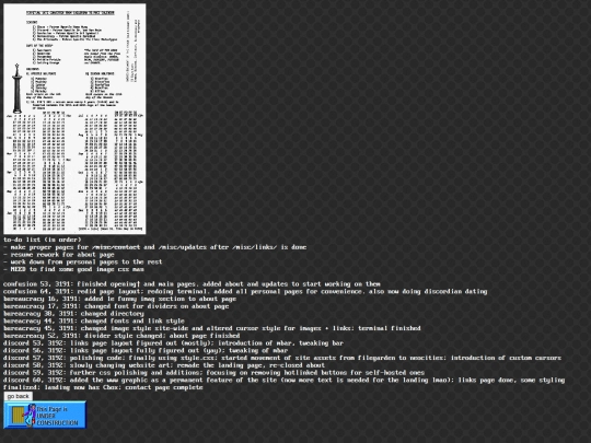 terminal/misc/updates screenshot