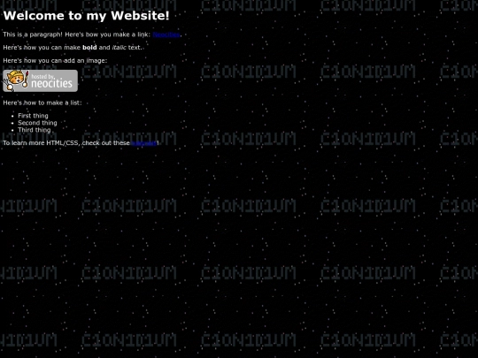 test screenshot