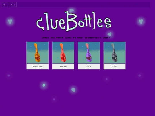 musicians/cluebottles screenshot