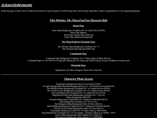 the_chronicle/acknowledgements screenshot