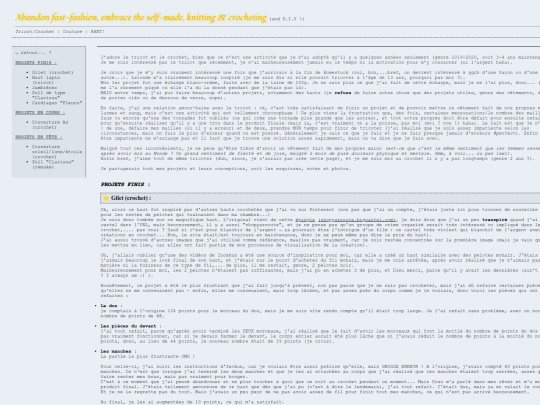 p/projets screenshot