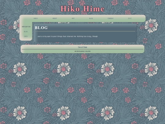blog screenshot