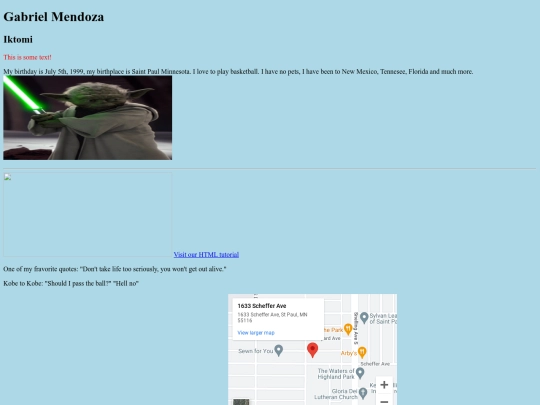Project1 screenshot