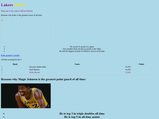 Project2 screenshot