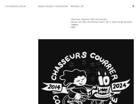 project/chasseurs-courrier-10th-anniversary screenshot
