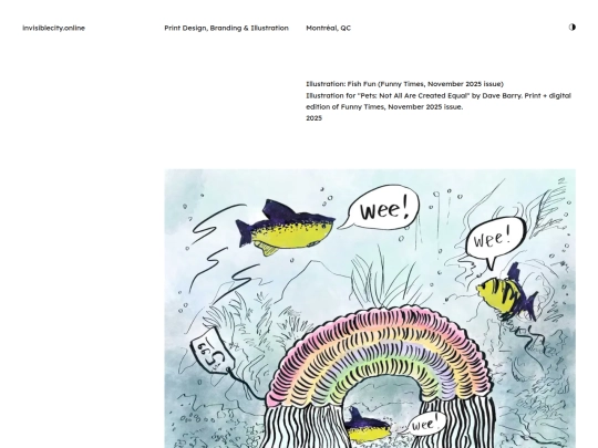project/illustration-fish-fun-funny-times-november-2025-issue screenshot