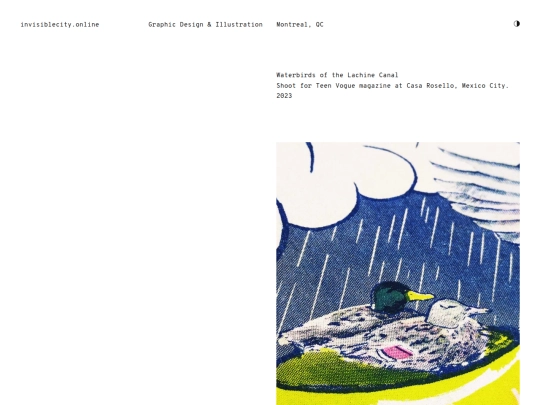 project/waterbirds-of-the-lachine-canal screenshot
