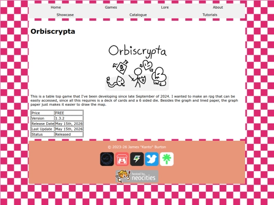 games/orbiscrypta screenshot