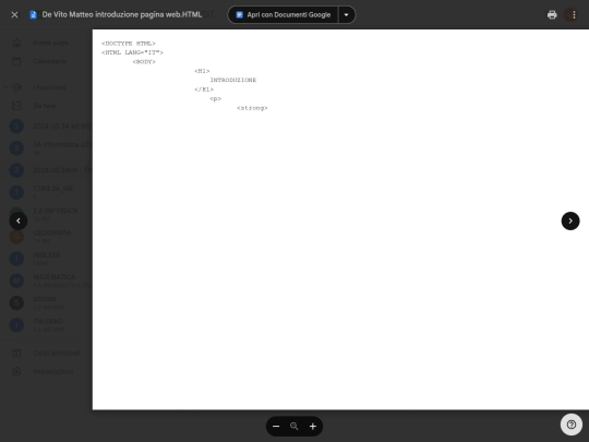 CARTELLA HTML DEVITO MATTEO/D e Vito Matteo 3ainf - Progetto Sito WEB screenshot