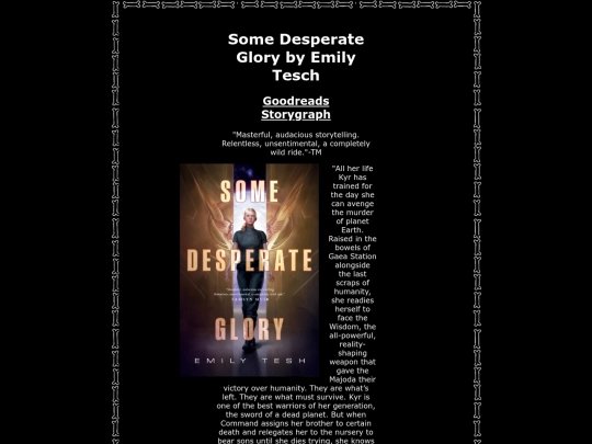 bookpages/desperateglory screenshot