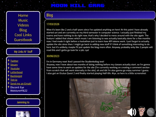 blog screenshot