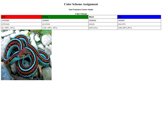 ColorSchemeA screenshot