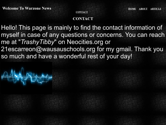 contact screenshot