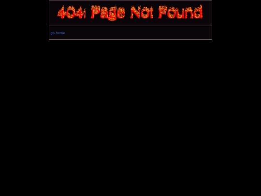 not_found screenshot
