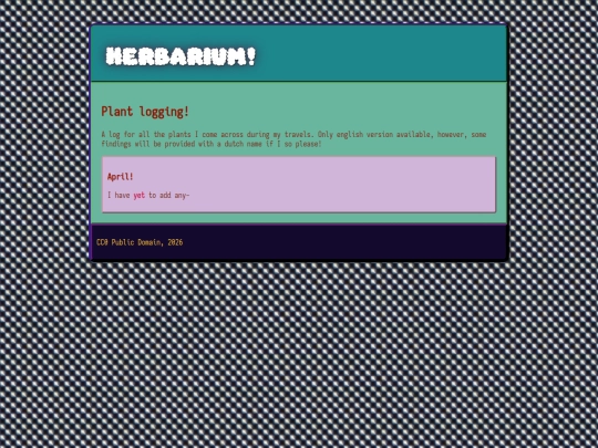 sites/Plants screenshot