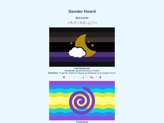genderhoard screenshot