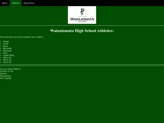 athletics/athletics screenshot