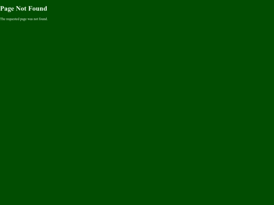 not_found screenshot