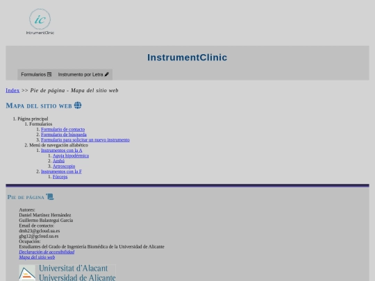 mapa_del_sitio_web screenshot