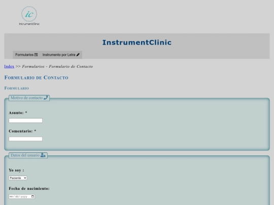 pagina_contacto screenshot