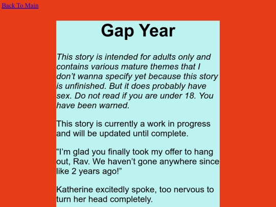 Gap Year screenshot