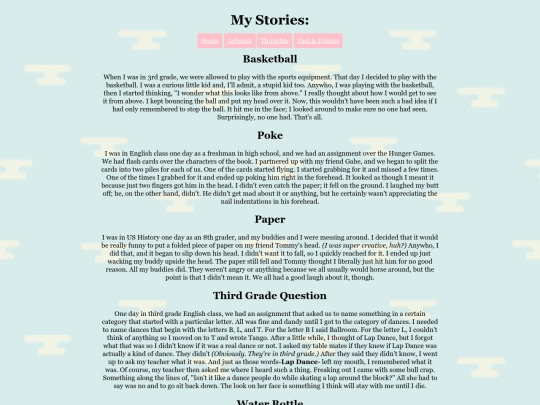 stories screenshot