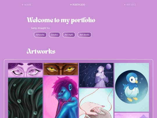 myportfolio screenshot