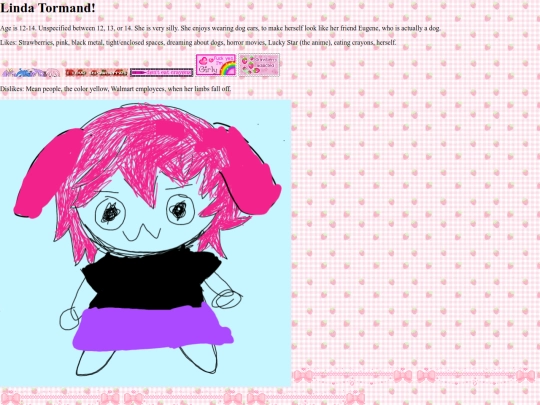 lindas page!!! screenshot