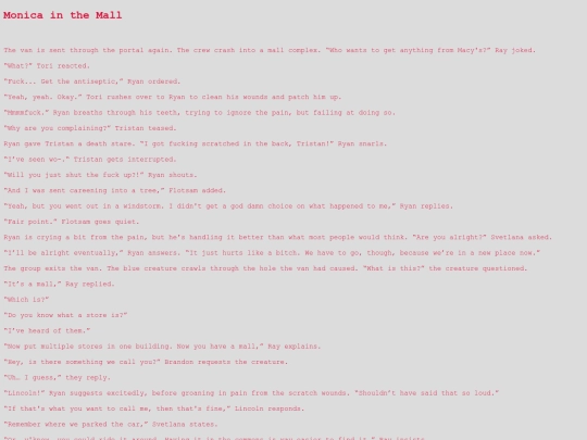 Dimension Hoppers Chapters/DimensionHoppersMonicaintheMall screenshot