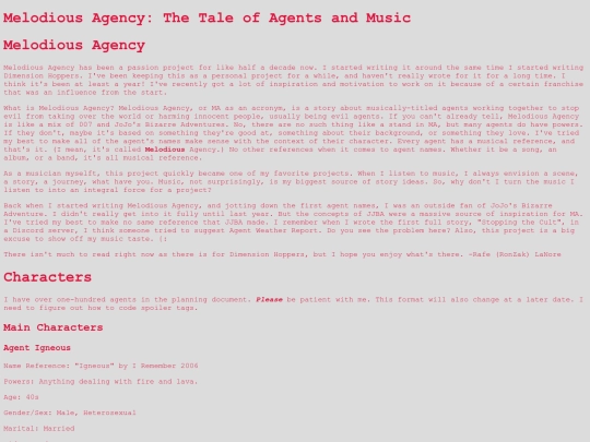 MelodiousAgency screenshot