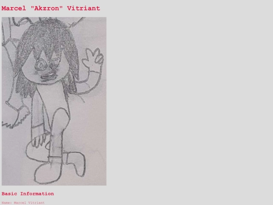 RonZakWolf Advanced Pages/In Depth Character Pages/Akzron screenshot