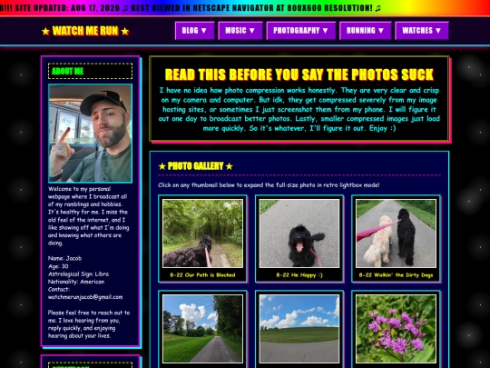 photography/galleries screenshot