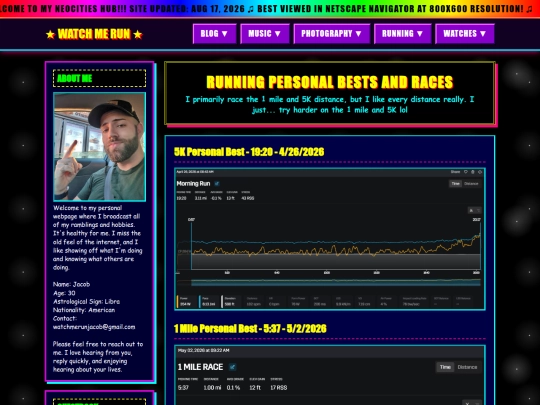 running/bests screenshot