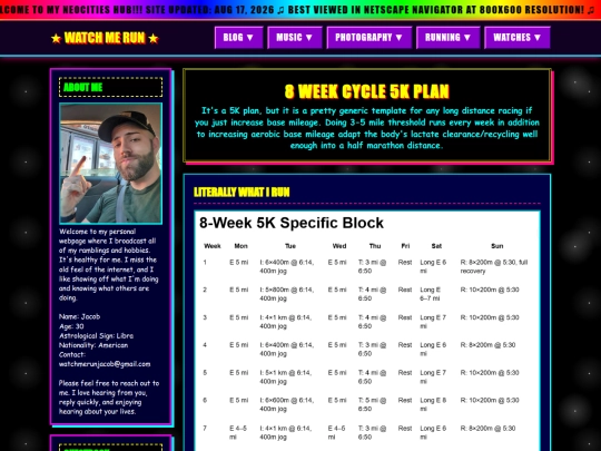 running/plan screenshot