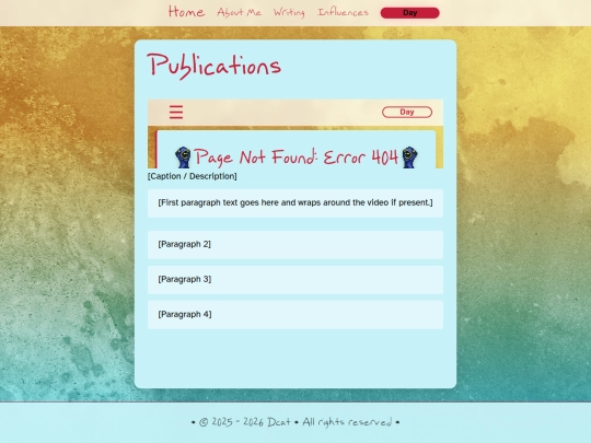 pages/Publications screenshot