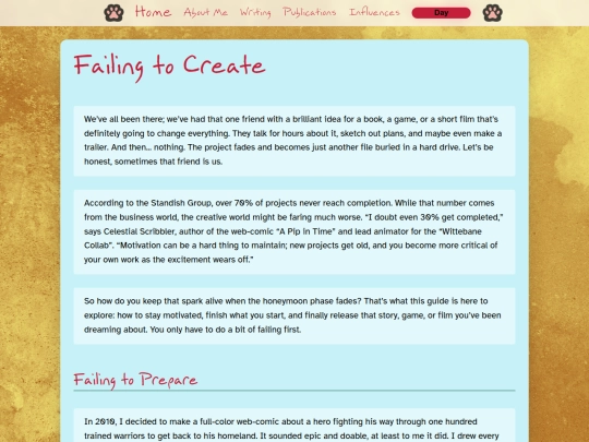 pages/Writing-Portfolio/posts/2025-10-09-Failing-to-Create screenshot