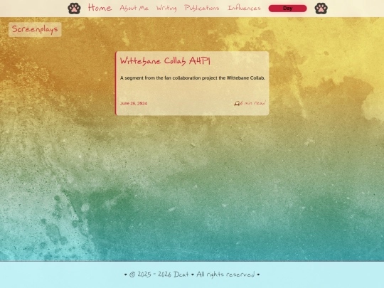 pages/Writing-Portfolio/screenplays screenshot