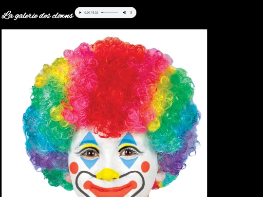Lagaleriedesclowns screenshot