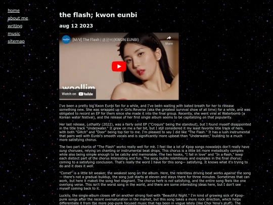 writing/music/the-flash screenshot