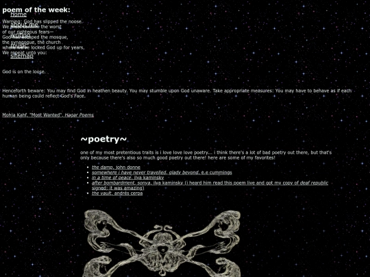 writing/poetry screenshot