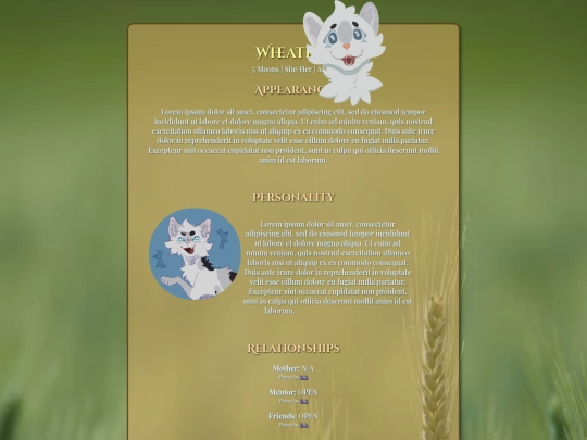 Wheat/wheat screenshot