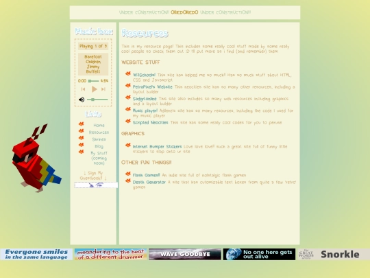 resources screenshot